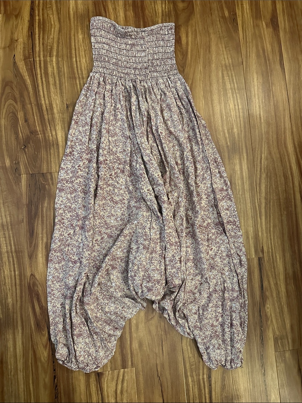 Beige Harem Pants - Picture 2 of 3